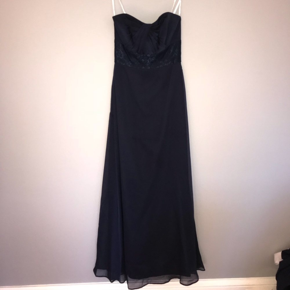 Navy prom/bridesmaids dress